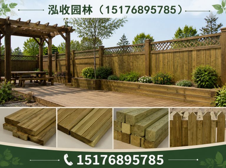 福州塑木地板展示图